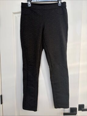 Max Studio Black Slim Ponte Leggings
